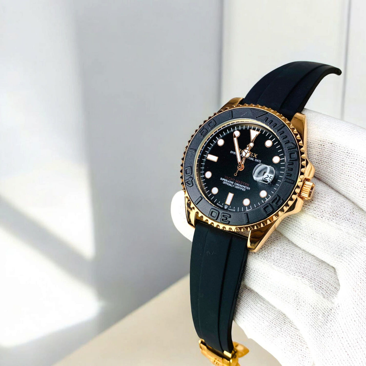 Oyster Silicon Straps Watches