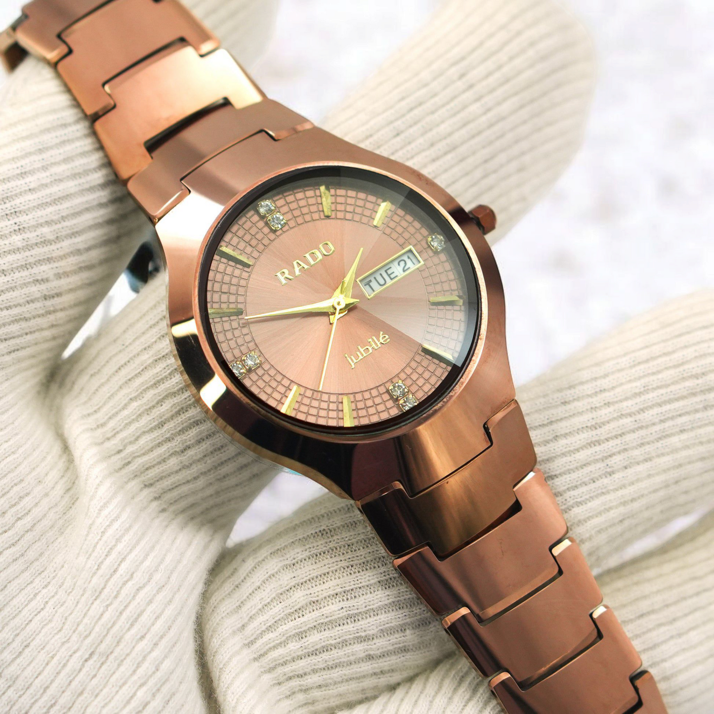 Premium Quality Rado Ceramic Quartz Watch | RAD Watch C22 B