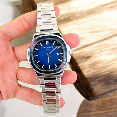 Patek Philippe Date working With Blue Dial